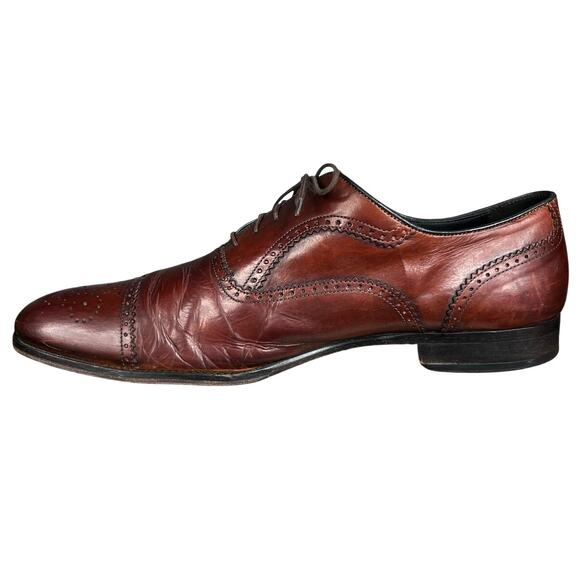 To Boot New York Men’s Warwick Brown Leather Cap Toe Oxford Size US 12 main image 9